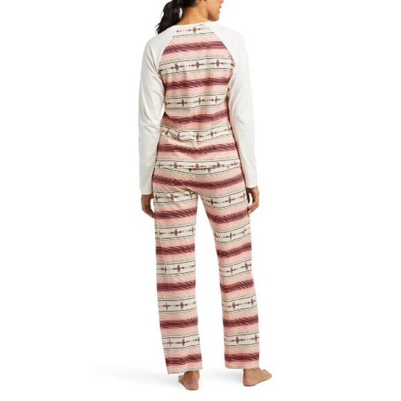 Ariat Aztec Print Pajama Set - B20 - Picture 3 of 8